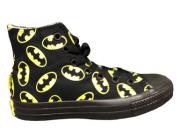 Converse Chuck Taylor All Star Hi Top Black/Blazin Batman Logo 140151F