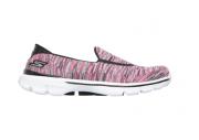 Skechers Women's Go Walk 3 Crazed Hot Pink/Black 14061/HPBK