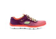 Skechers Girls Skech Appeal - Align Athletic Sneaker Neon Coral/Multi 81898L/NCMT