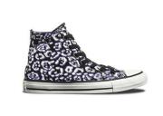 Converse Womens Chuck Taylor Animal Print Sneaker  Black/Nightshade 542480F