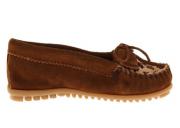 Minnetonka Women's Leopard Kilty Moccasin Dusty 343F/DST