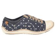 Dr. Scholls Womens Jamie Navy Dots 46347FA409